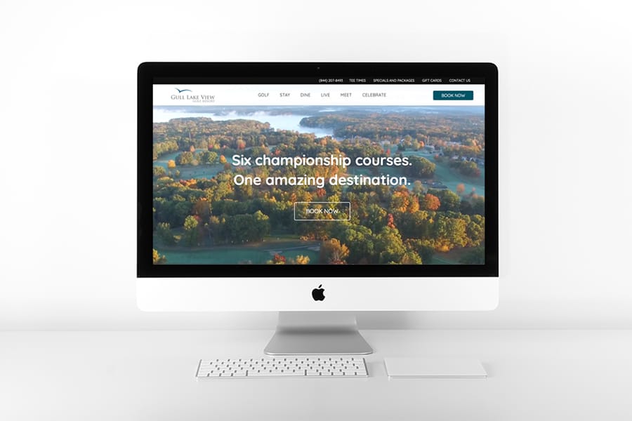 Gull Lake Vew website